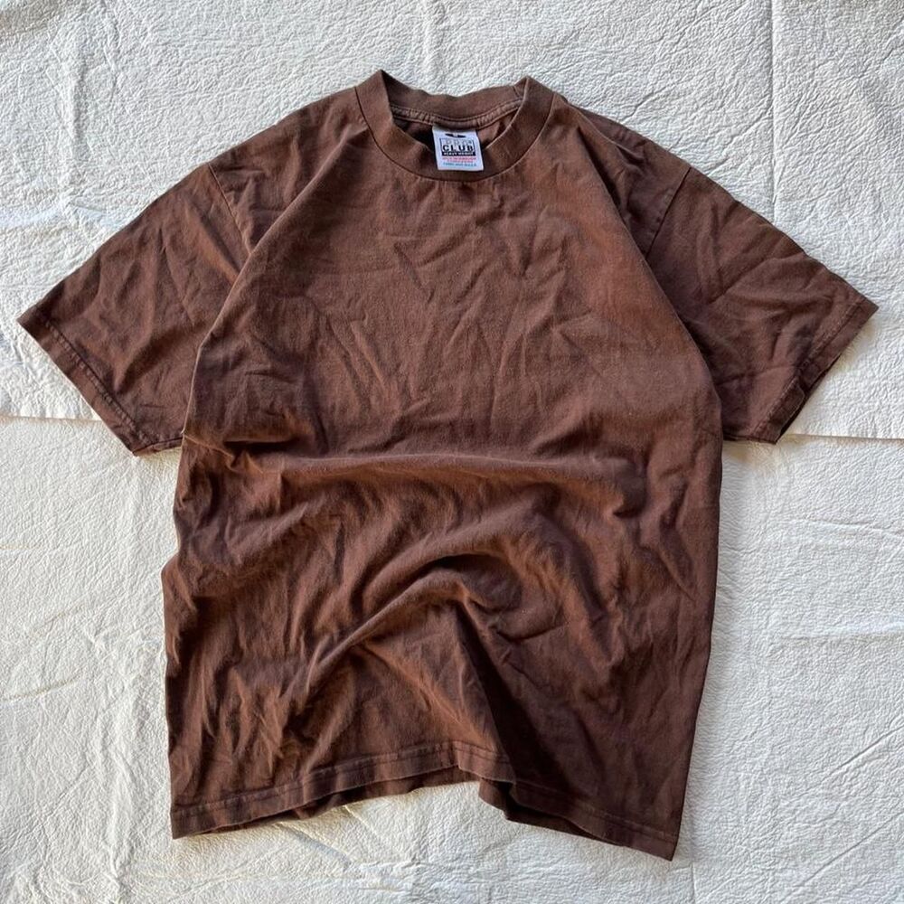 Pro-club Men's Brown T-shirt